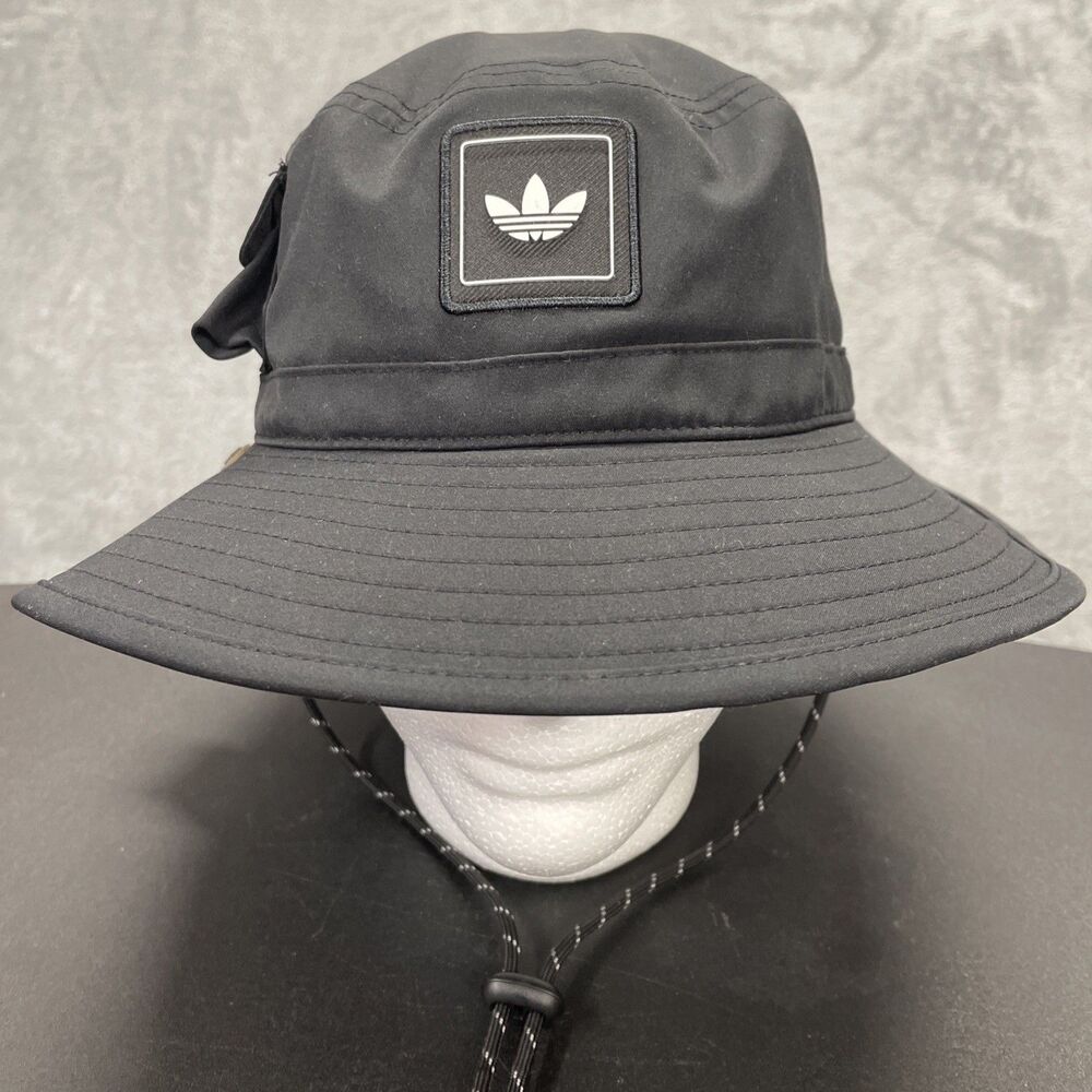 Adidas Originals Utility 3.0 Boonie Bucket Hat Black Adjustable One Size